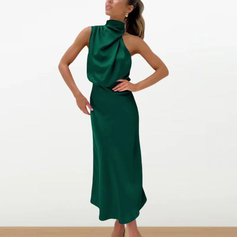 Sleeveless Light Evening Dress