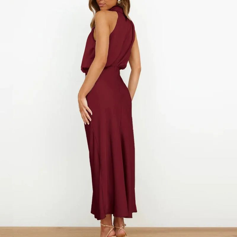 Sleeveless Light Evening Dress