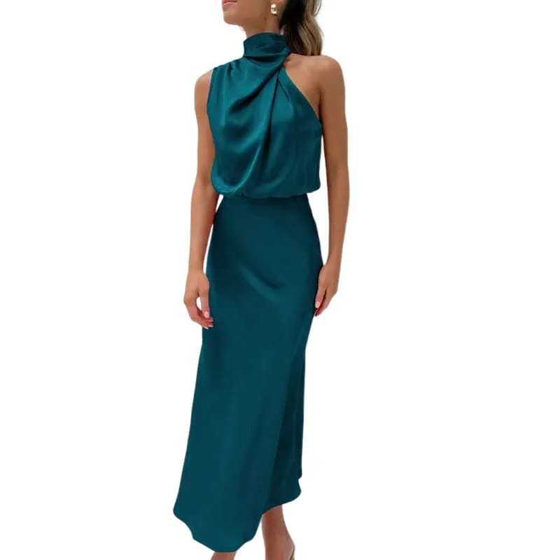 Sleeveless Light Evening Dress