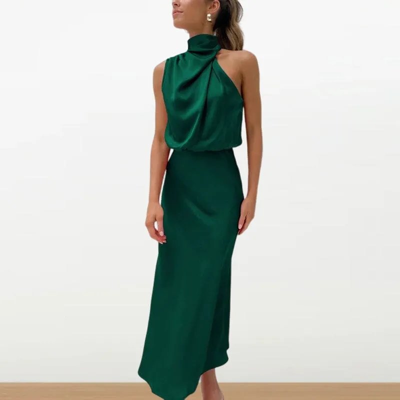 Sleeveless Light Evening Dress