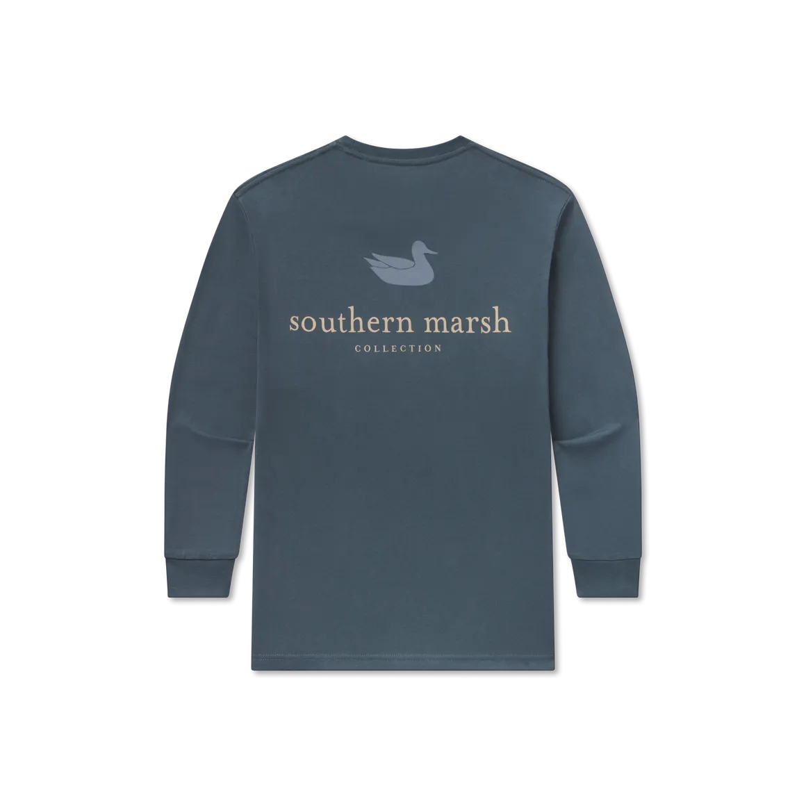 Southern Marsh Youth LS Authentic Tee ARLINGTON BLUE