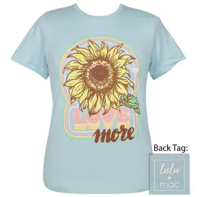 Sunflower Love More - Heather Ice Blue SS - LM69