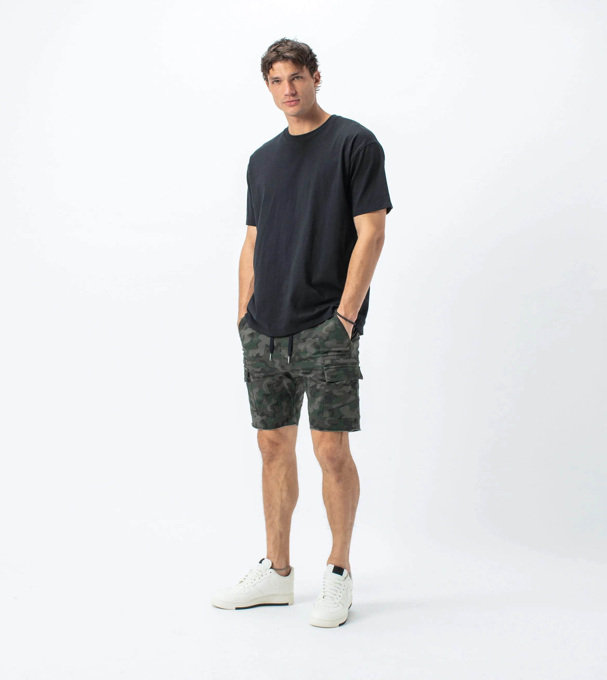 Sureshot Lightweight Cargo Short Dark Camo - Sale