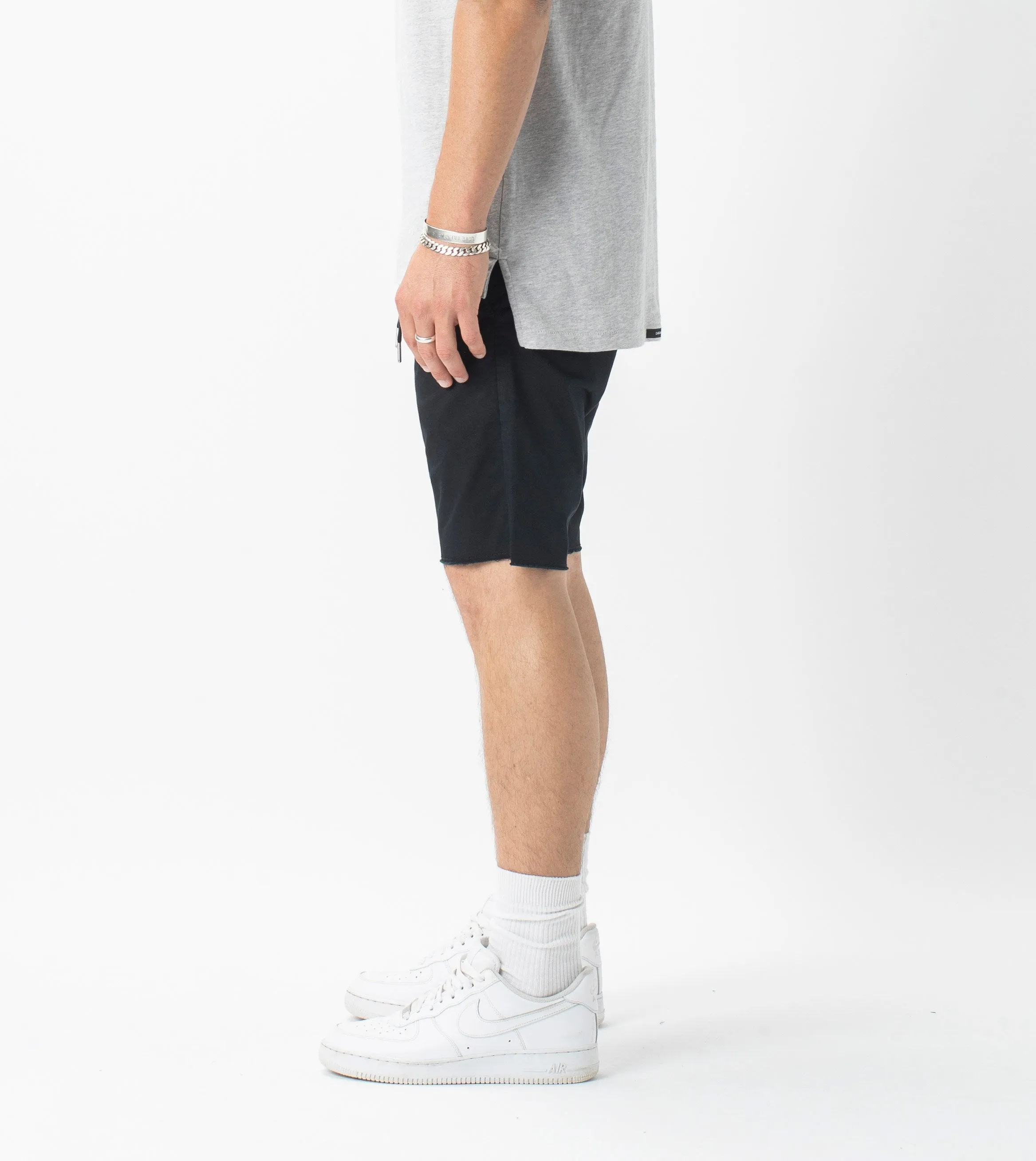 Sureshot Lightweight Short Washed Black