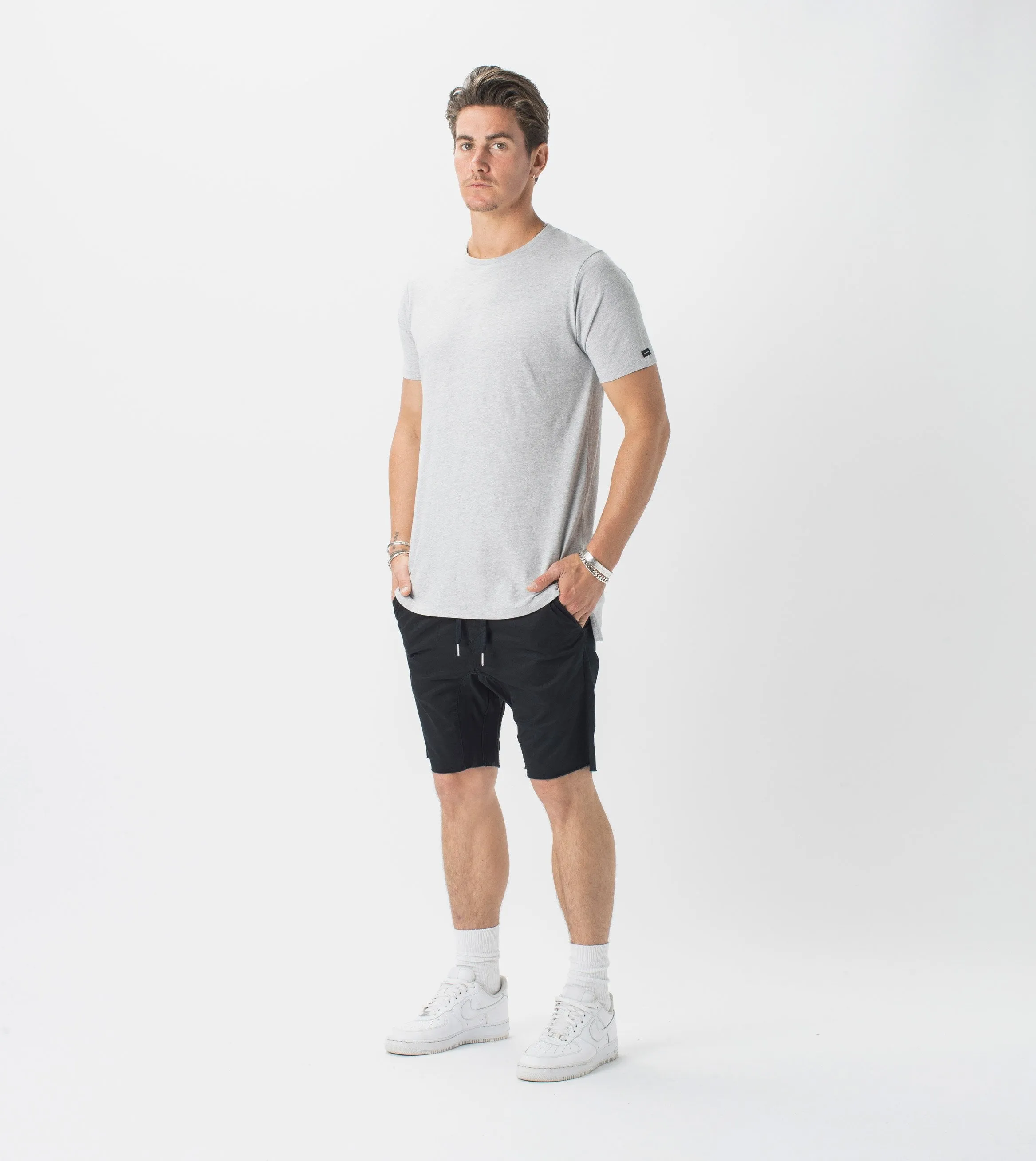 Sureshot Lightweight Short Washed Black