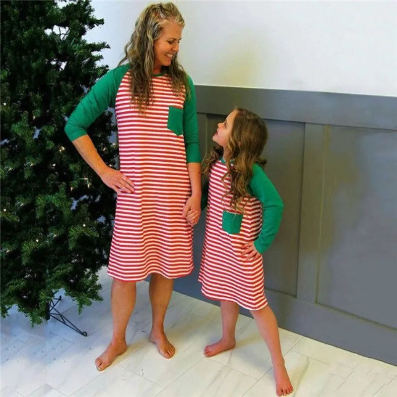 The Christmas Dress Family Matching Nightdress