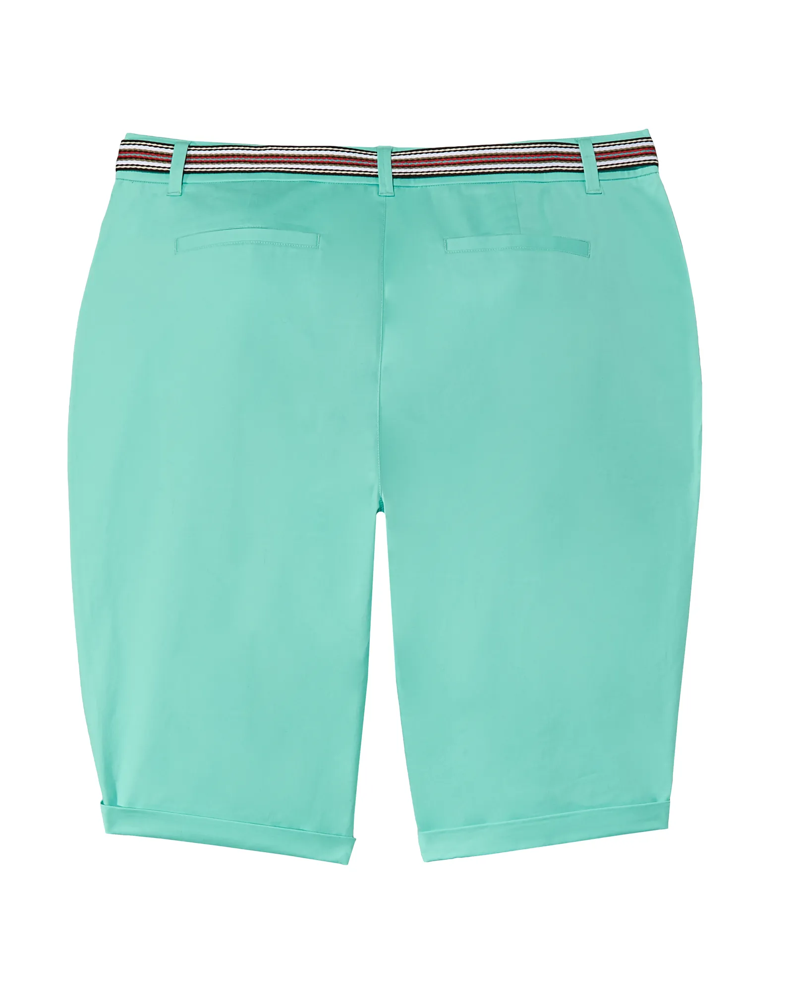 Toledo Belted Bermuda Short | Light Blue