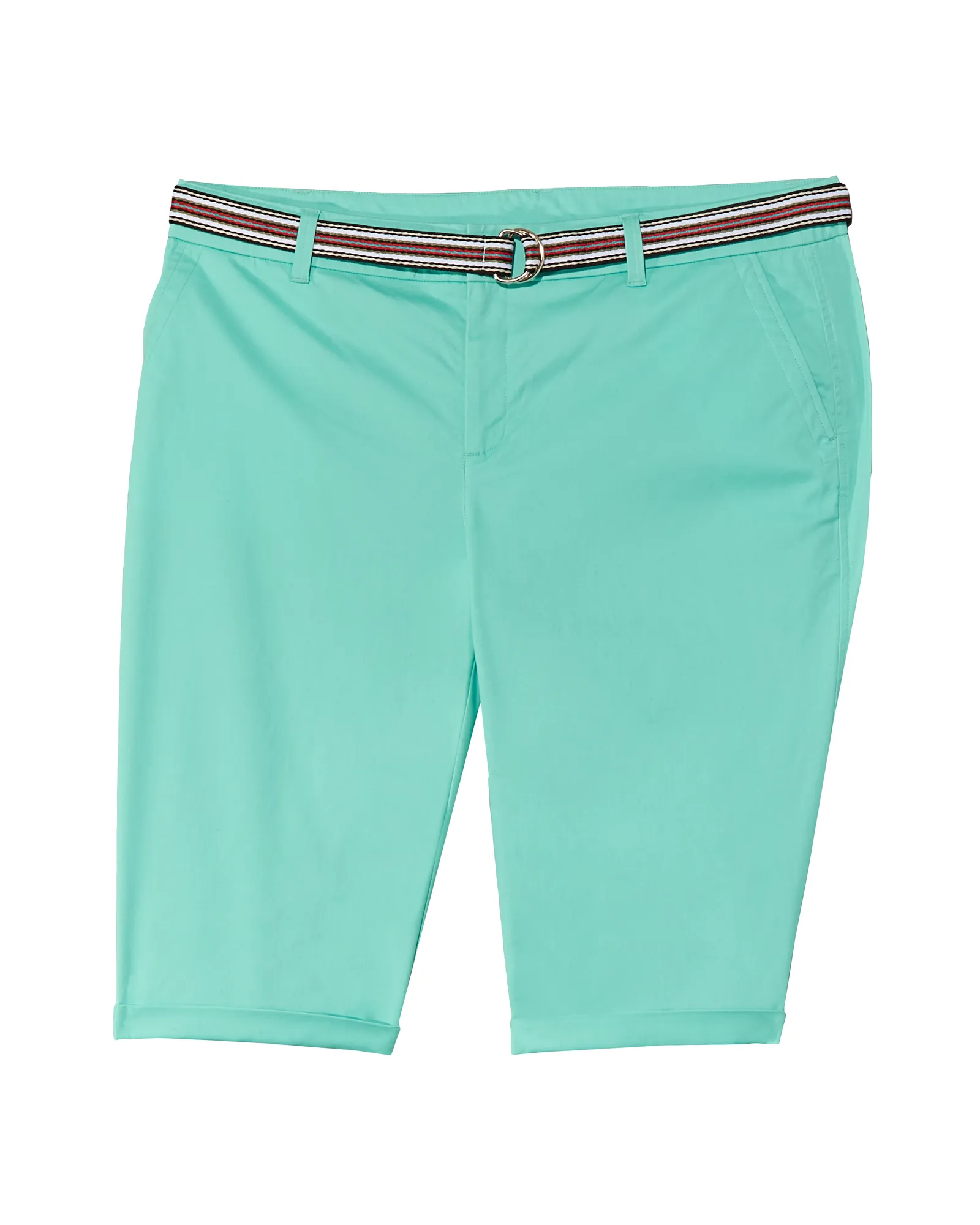 Toledo Belted Bermuda Short | Light Blue