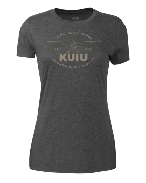 Women's Aviation T-Shirt | Charcoal