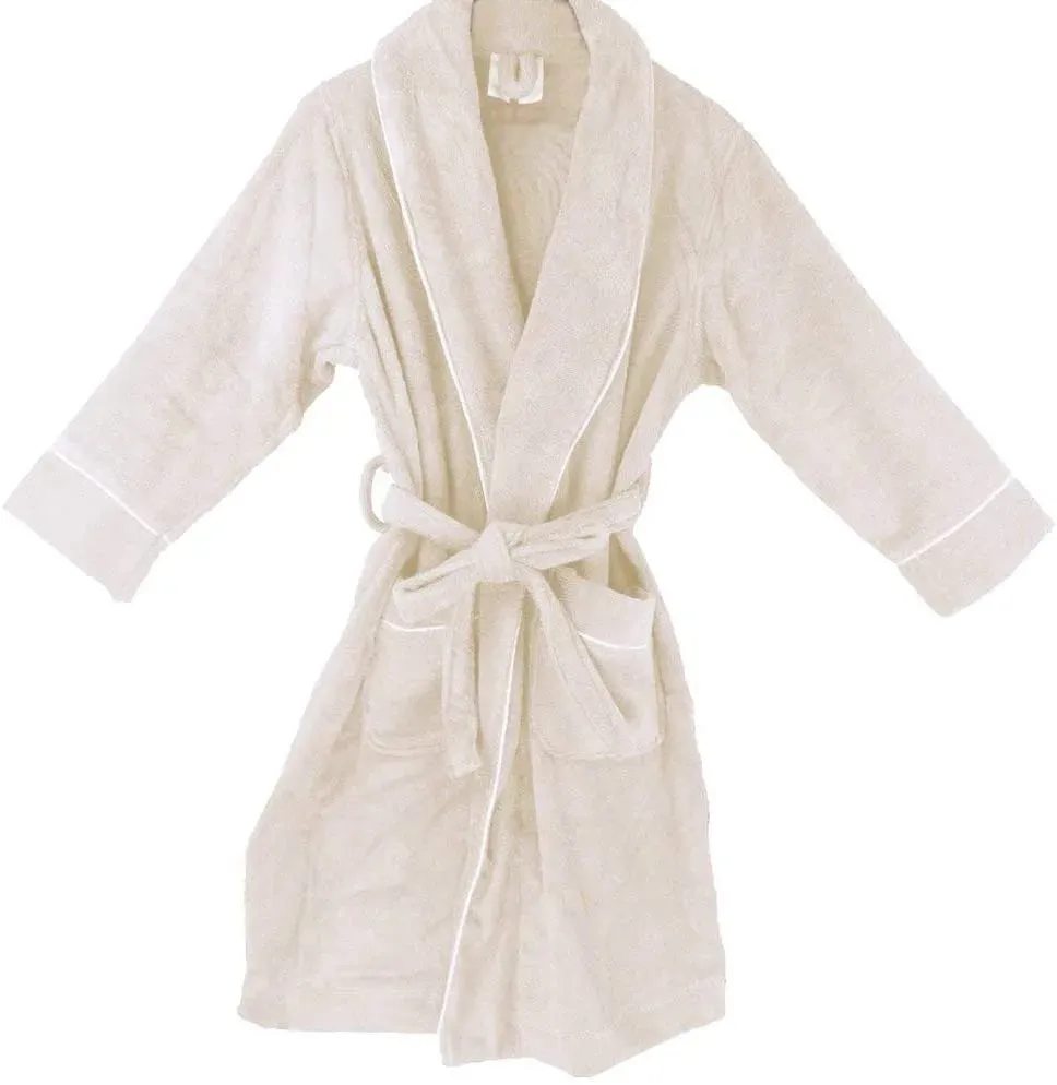 Women's Organic Cotton Velour Bathrobe [GOTS CERTIFIED]